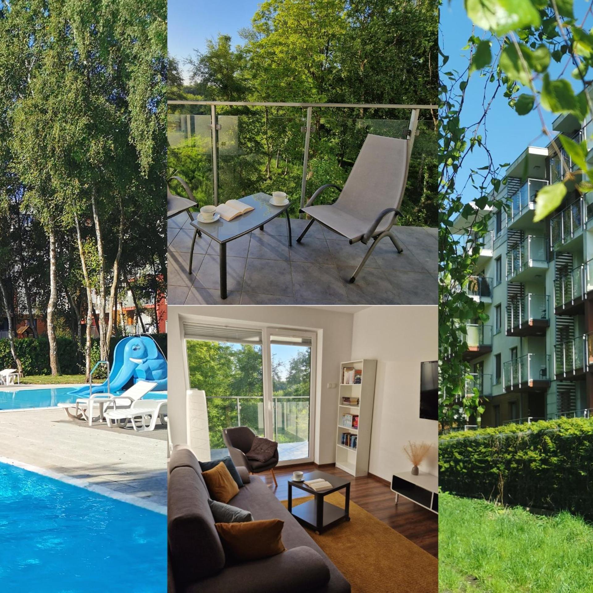 Zachodnia Polanka - Apartament Z Sauna I Silownia Колобжег Екстер'єр фото