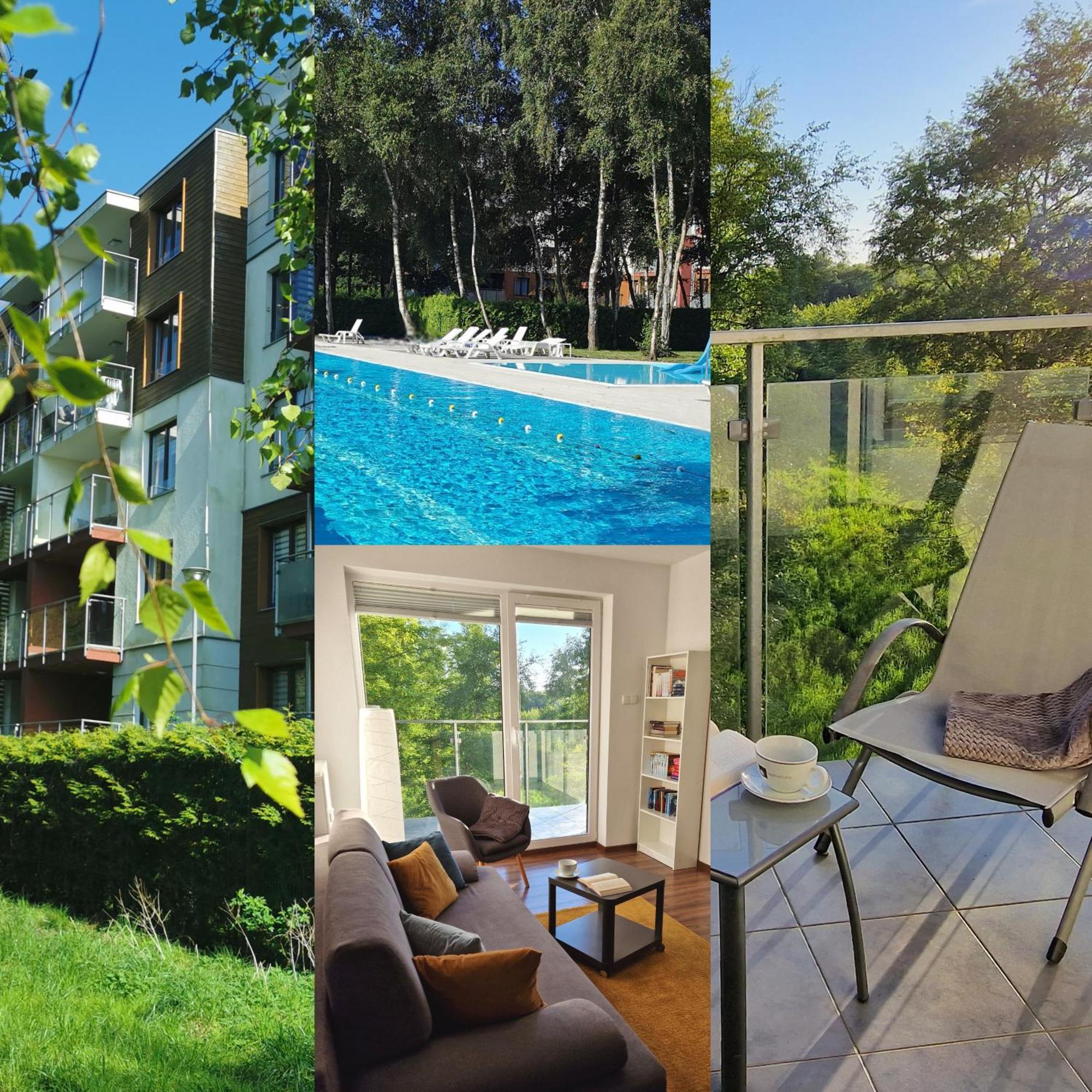 Zachodnia Polanka - Apartament Z Sauna I Silownia Колобжег Екстер'єр фото